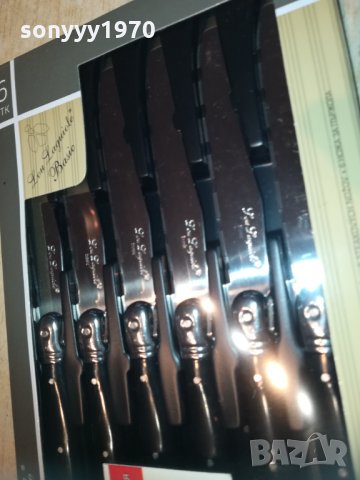 laguiole black/ЧЕРНИ-6бр ножове 0802211801, снимка 11 - Колекции - 31733559