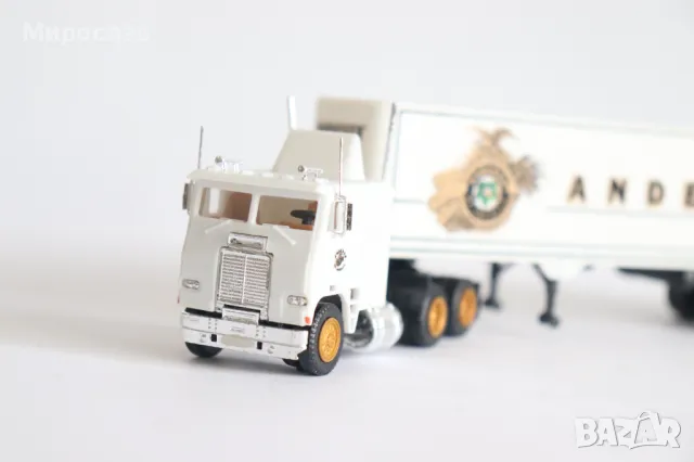 HERPA H0 1/87 КАМИОН USA МОДЕЛ ТИР КОЛИЧКА, снимка 3 - Колекции - 49872984