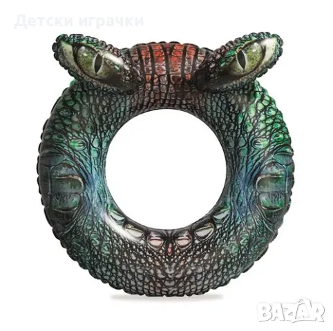 Надуваем пояс Bestway Crocodile And Tiger 91см, за деца, цветен, снимка 3 - Надуваеми играчки - 49927778