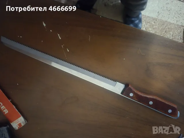 Японски нож за хляб SAKANA, снимка 3 - Ножове - 54378777