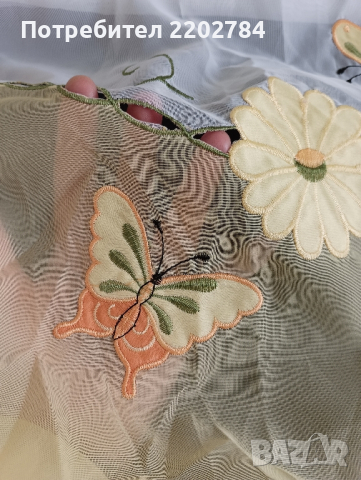 Тънки пердета,воал,перде., снимка 2 - Пердета и завеси - 44923651