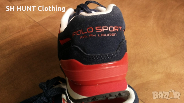 POLO RALPH LAUREN Slaton Pony Размер EUR 43 / UK 9 мъжки обувки 91-13-S, снимка 6 - Ежедневни обувки - 52652468