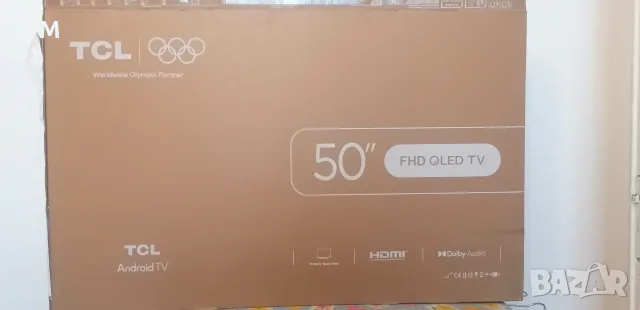 Smart ТV TCL 50" QLed, Android, Full HD