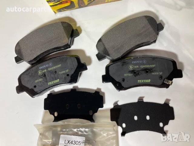 Спирачни накладки TEXTAR за HYUNDAI i30, Elantra, Veloster, Equus, KIA Cerato, Quoris, Cee’d, снимка 2 - Части - 48317530