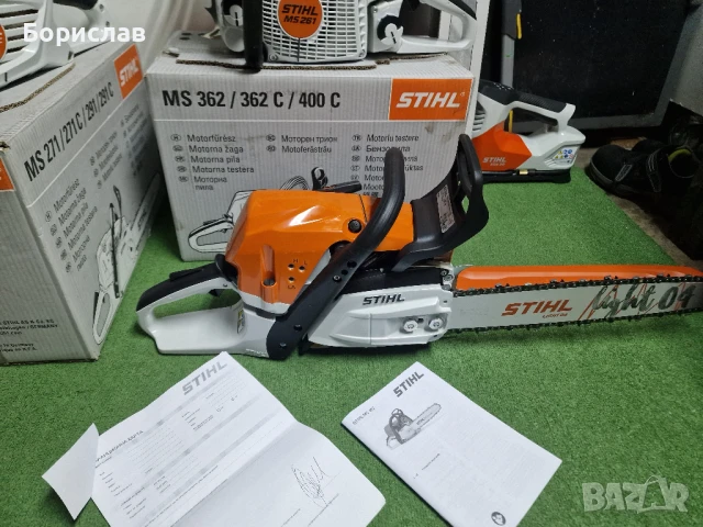 Резачка Stihl MS 362, снимка 8 - Други машини и части - 50942784
