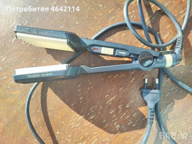 Преса за коса BaByliss Titanium Ceramic, снимка 2 - Преси за коса - 52296825