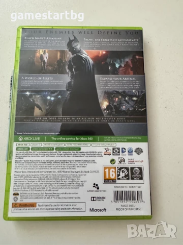 Batman Arkham Origins за Xbox 360, снимка 2 - Игри за Xbox - 50841957