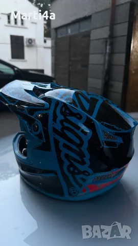 Каска Troy Lee Designs + маска KTM + ръкавици Answer – MTB/Downhill комплект