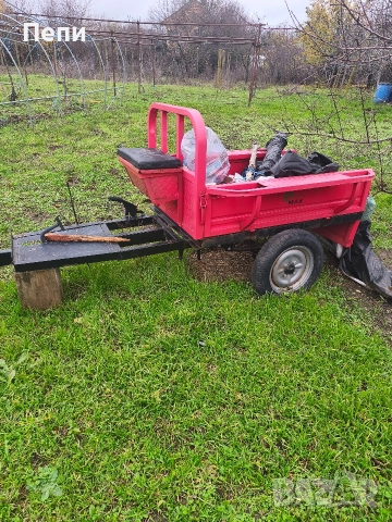 Продавам ремарке за мото фреза , снимка 4 - Ремаркета - 52704678