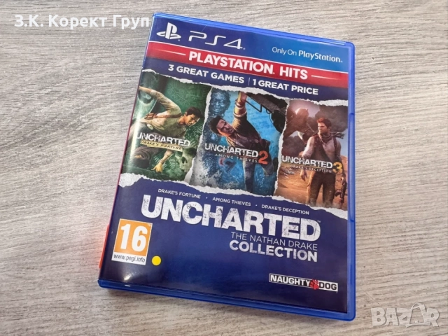 Uncharted Collection PlayStation HITS PS4
