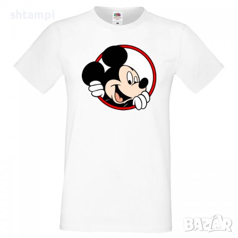 Мъжка тениска _Set for Couples Mickey 2 Подарък,Изненада,Рожден ден, снимка 9 - Тениски - 36578928