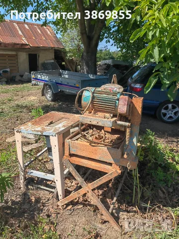 машина за рязане на камък и тухли