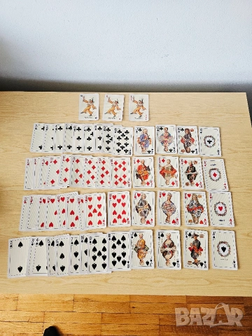 Стари карти за игра , снимка 11 - Колекции - 53293196