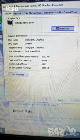 Отлично работещ Lenovo IdeaPad 100-15IBY , снимка 6 - Лаптопи за дома - 56434170