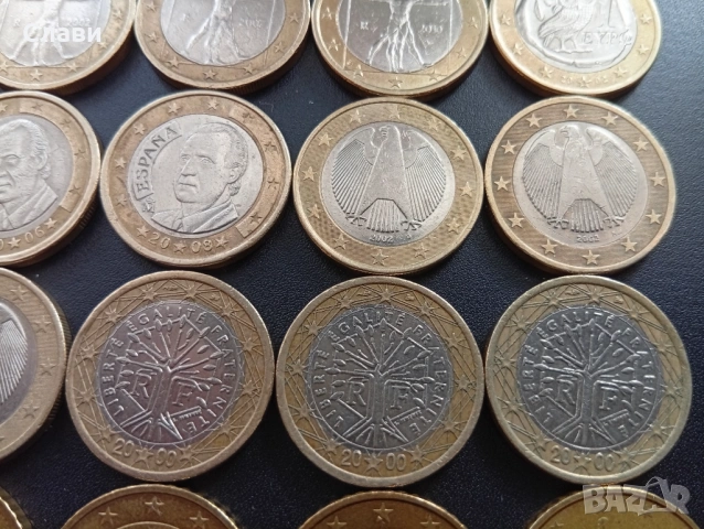 2 Евро/1 Евро/0.50 Цента/0.20 Цента/0.10 Цента/2 Euro/1 Euro, снимка 5 - Нумизматика и бонистика - 53980628
