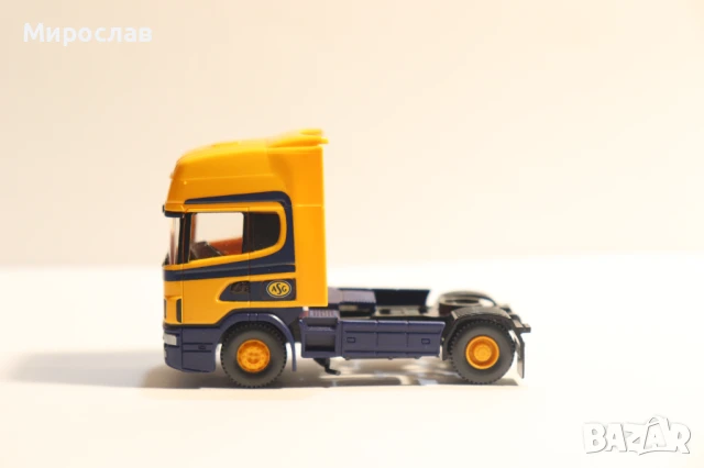 WIKING H0 1/87 SCANIA KАМИОН МОДЕЛ ТИР