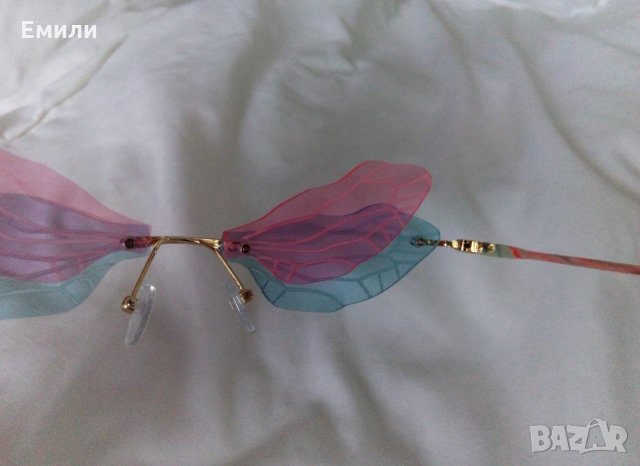 Очила криле на пеперуда, снимка 5 - Слънчеви и диоптрични очила - 34248074