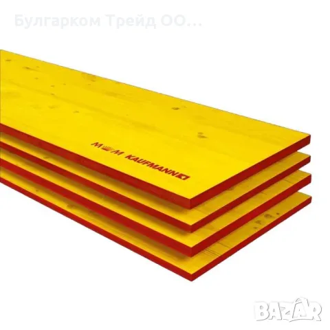 ТОП ЦЕНА - Трислойни кофражни платна KAUFMANN K1P 21 и 27 мм, 30-40 цикъла на употреба
