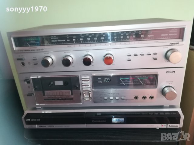 philips receiver/philips deck/panasonic dvb/hdd/dvd 2701211833, снимка 4 - Ресийвъри, усилватели, смесителни пултове - 31580205