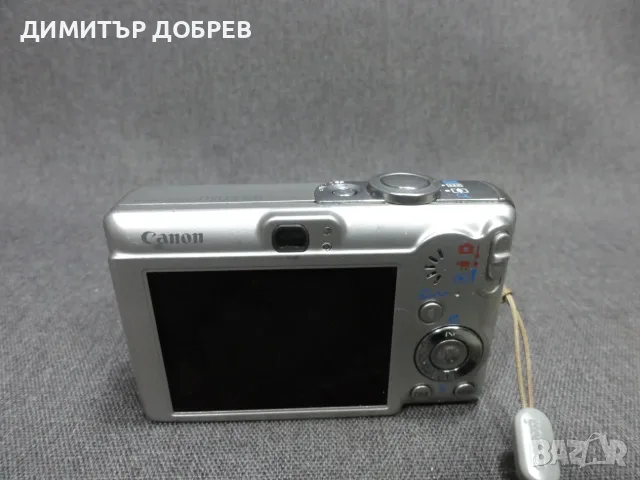 ЦИФРОВ ФОТОАПАРАТ CANON DIGITAL IXUS 60 DIGITAL 6.0MP CCD DIGITAL CAMERA Y2K RETRO DIGICAM, снимка 10 - Фотоапарати - 55752812