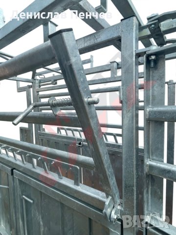 Ветеринарен станок с врата за автоматично заключване, снимка 8 - Крави - 42166363