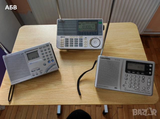 Продават се портативни многообхватни радиоприемници от най-висок клас