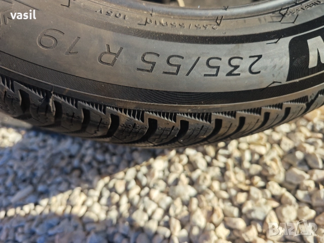 4 бр. Michelin alpine 7 235/55 R19, снимка 4 - Гуми и джанти - 52818556