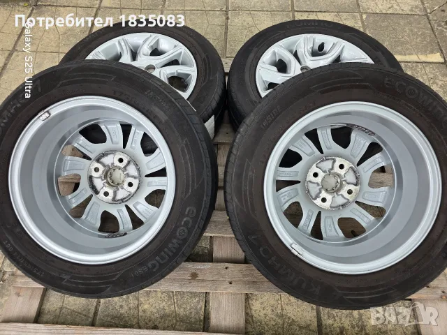 Лети джанти 14ки 4х100 Kia + летни гуми 175/65/14, снимка 9 - Гуми и джанти - 56244210