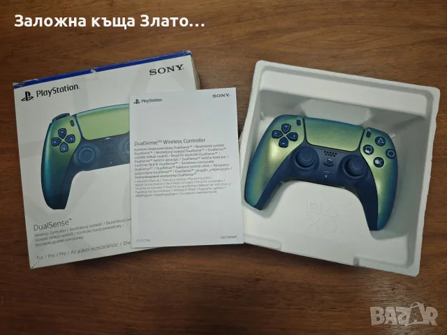 Неупотребяван Безжичен контролер PlayStation DualSense Chroma Teal