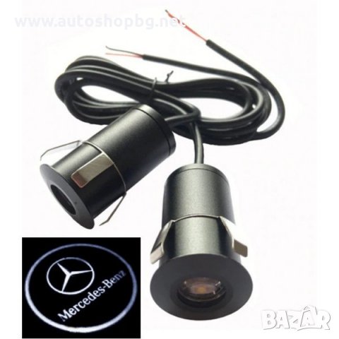 Лед лого за врата за MERCEDES, снимка 2 - Аксесоари и консумативи - 32112887