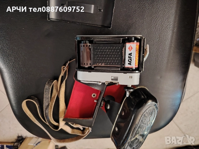 Продавам фотоапарат Beirette Priomat, Meritar 2.9/45 , снимка 2 - Фотоапарати - 52524639