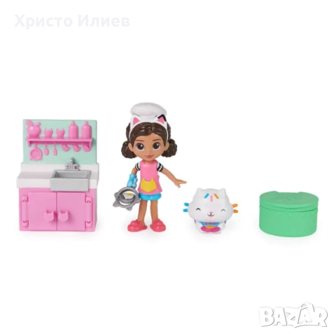 Къщата на Габи Gabbys Dollhouse - Кухнята на Габи, снимка 2 - Кукли - 52680037