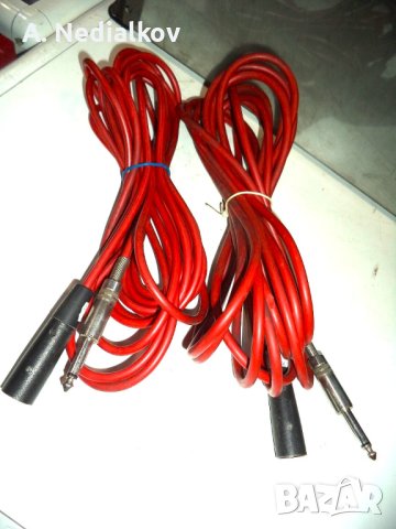 2 кабела жак-канон, снимка 1