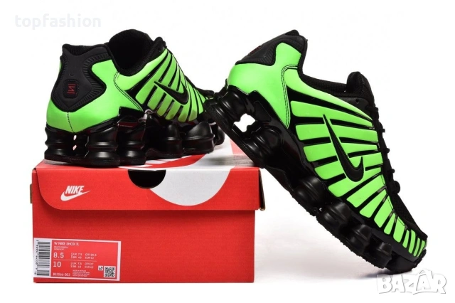 Nike Shox TL Thermoreactive - Green, снимка 5 - Маратонки - 54309170