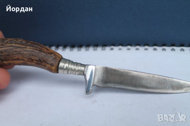 Немски ловен нож, снимка 3 - Антикварни и старинни предмети - 39098480