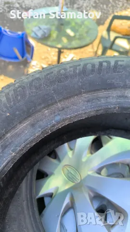 2бр. зимни 205/55/17 Bridgestone 6.2mm dot 1419, снимка 3 - Гуми и джанти - 47889651