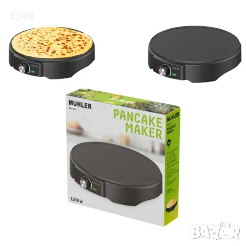 Уред с незалепващо покритие за приготвяне на палачинки - 1200W, снимка 8 - Други - 48510585
