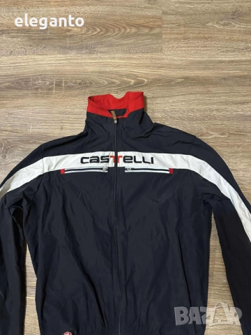 Оригинално мъжко яке Castelli  Rosso Corsa GORE-Windstopper  INFINIUM™ Jacket , XXL/XL , снимка 6 - Якета - 52404466