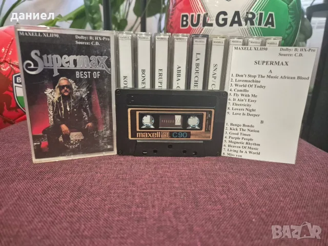 хубави аудио касети MAXELL UD XLII C90 - TYPE II - хромна лента с хубава музика от 80/90-те, снимка 4 - Аудио касети - 55889216