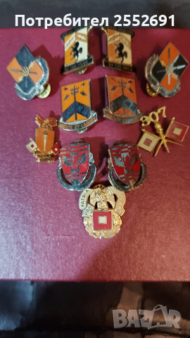 Армейски USA знаци , снимка 3 - Колекции - 44748775