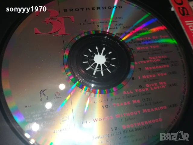 3T BROTHERHOOD CD 1908251746, снимка 8 - CD дискове - 51420580