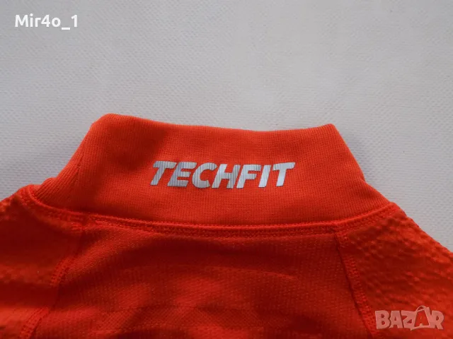 блуза adidas techfit climaheat тениска фанела потник оригинал спортна тренировка фитнес крос мъжка S, снимка 5 - Спортни дрехи, екипи - 49145289