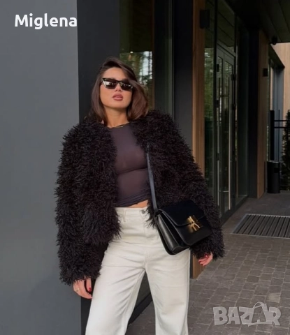 Късо дамско палто , снимка 6 - Палта, манта - 52635493