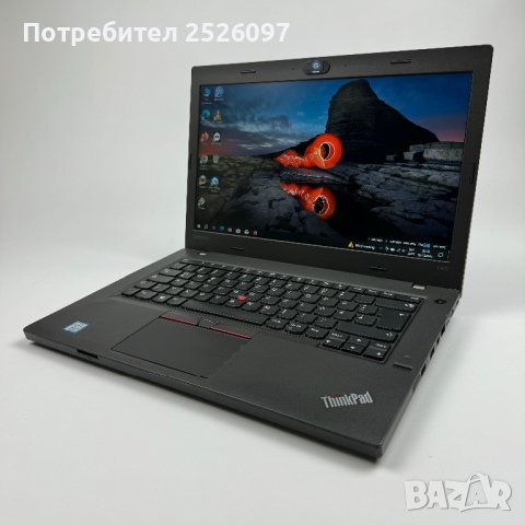 Lenovo ThinkPad L470/FHD IPS/i5-7200U/12GB DDR4/500GB SSD SAMSUNG, снимка 2 - Лаптопи за работа - 44157636