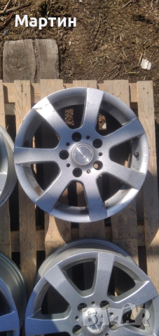 MAZDA Джанти Aluett Typ 7 - 5х114 - 6,5Jx15цола ET40, снимка 3 - Гуми и джанти - 36463817