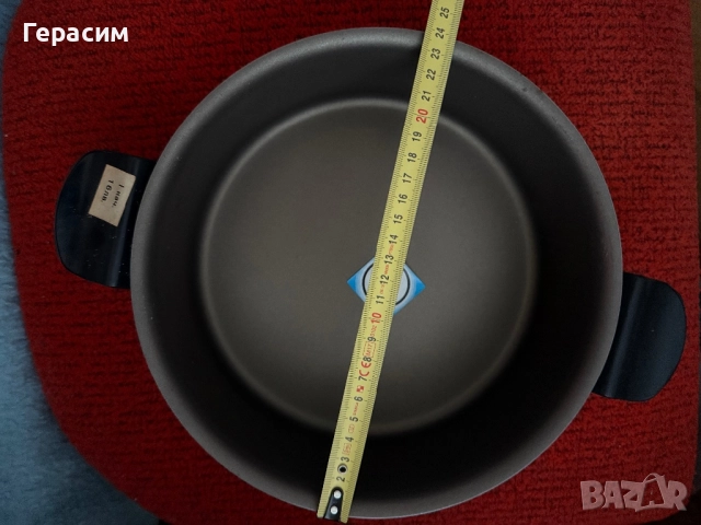 Емайлирана тефлонова тенджера чисто нова предприятие за готови изделия одесос варна, снимка 3 - Съдове за готвене - 52412691