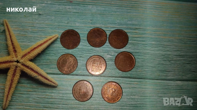 продавам стари български и евро монети , снимка 4 - Нумизматика и бонистика - 53208849