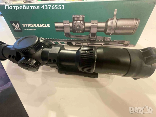  Продавам оптика Vortex Strike Eagle 1-8x24 FFP с монтаж Вортекс, снимка 2 - Оборудване и аксесоари за оръжия - 53080852
