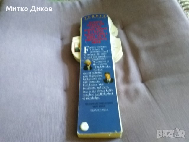 Комплект цветни фотоси с биография на Американските президенти от №1-до №42 265х100мм, снимка 8 - Специализирана литература - 37986626