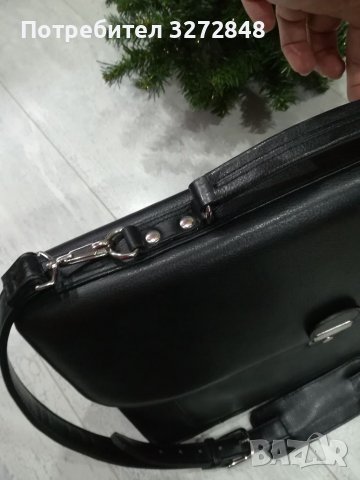 Луксозна мъжка бизнес чанта от естествена кожа ECHTES LEDER, снимка 2 - Чанти - 38943755